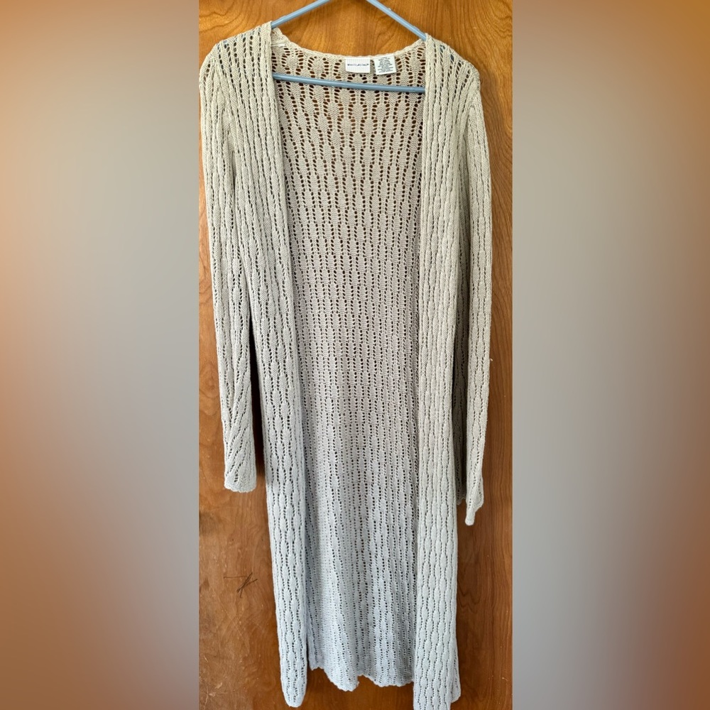 Cardigan duster